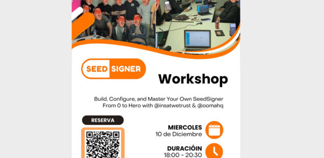 Taller práctico – SeedSigner [4ª edición]